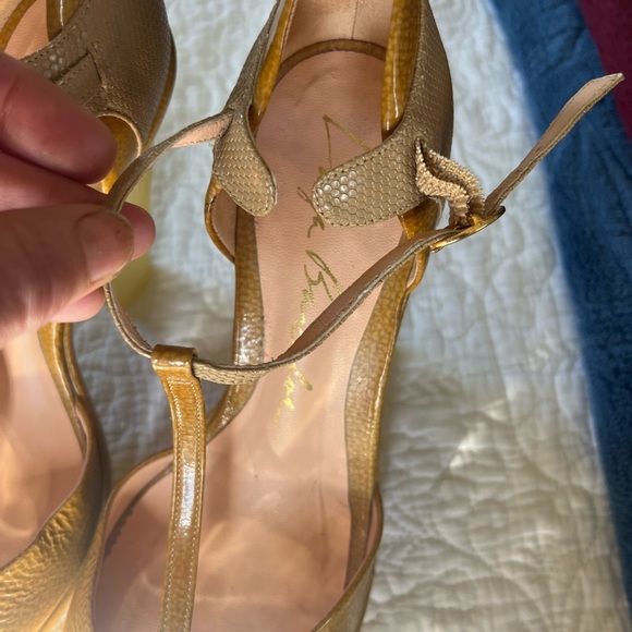 Luisa Barcelos heals. Rubber soles and heels  4.5 inch heel. Never worn. NWOT - Picture 13 of 16